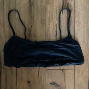 Hara the label bralette - charcoal